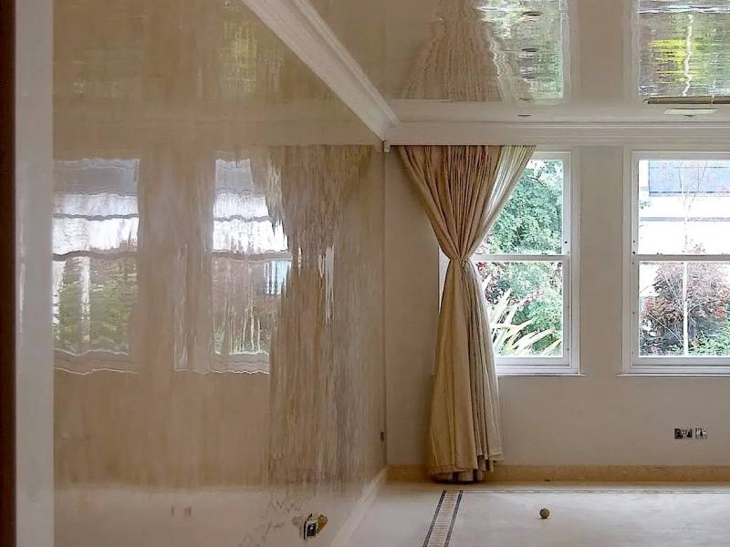 Венеціанська штукатурка в інтер'єрі