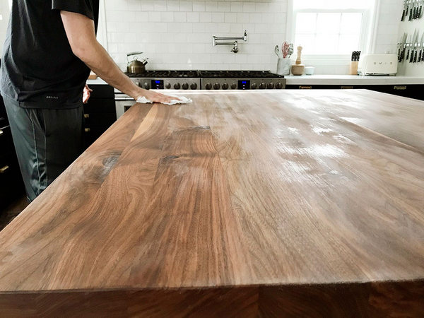 Підготовчі роботи перед просоченням Hard Tung Oil