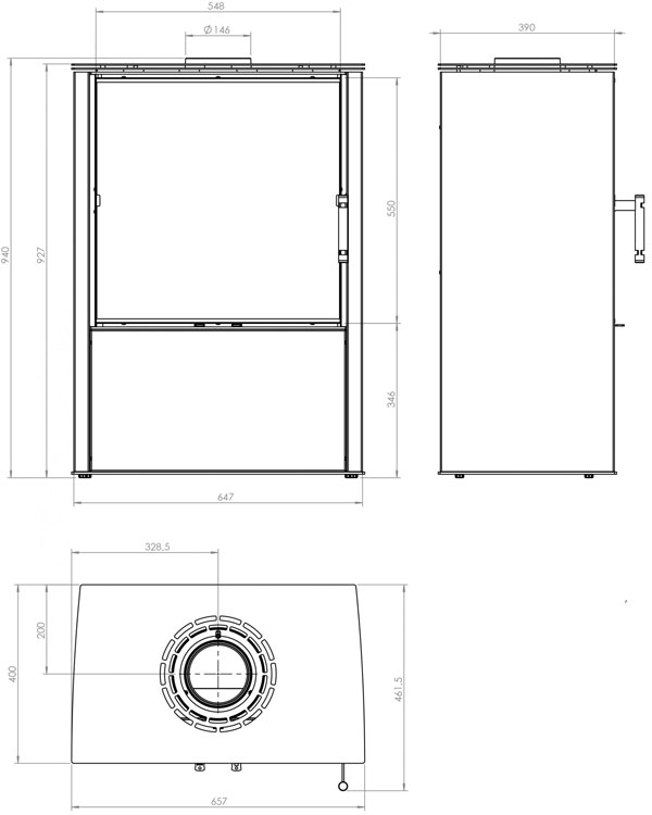Піч Hitze LUPO M, 8,7 кВт Піч Hitze LUPO M, 8,7 кВт
