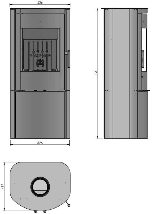 Піч Hitze REGO S, 5,3 кВт